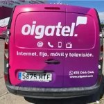 Rotulación Burriana rotulación de vehículos Oigatel Internet, fijo, móvil y televisión