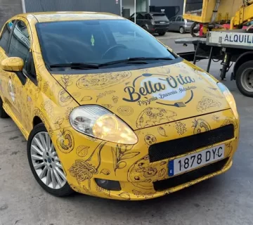 RB rotulación de vehículo Bella Vita