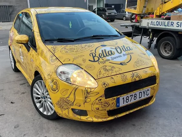 RB rotulación de vehículo Bella Vita