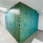 Rotulación Burriana trabajos realizados, rotulación de color verde con amarillo