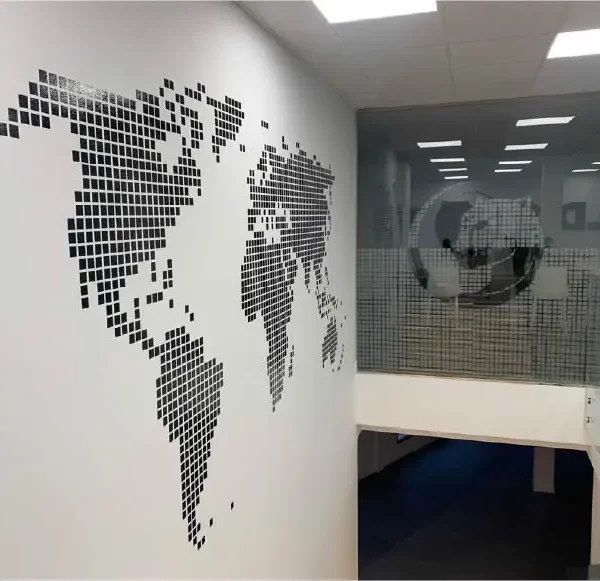 RB trabajos realizados, rotulado