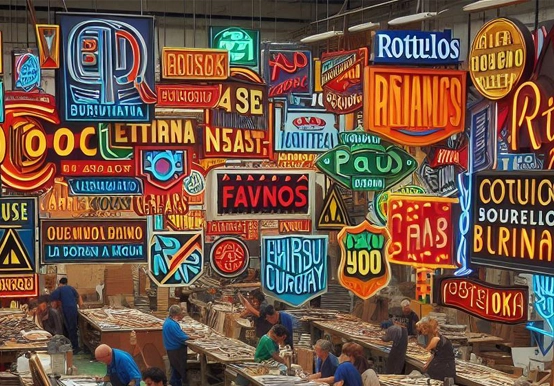 Fabricación de rótulos rotulistas burriana