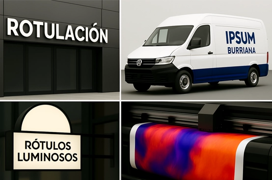Blog proyectos Burriana rotulación fachadas, rotulación de vehículos, fabricación de rótulos luminosos e impresión gran formato